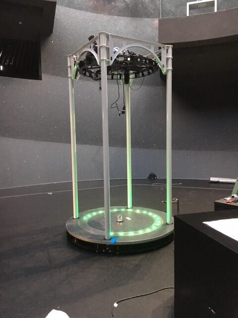 Laserharp for Max Planck Institute in Münich, Germany